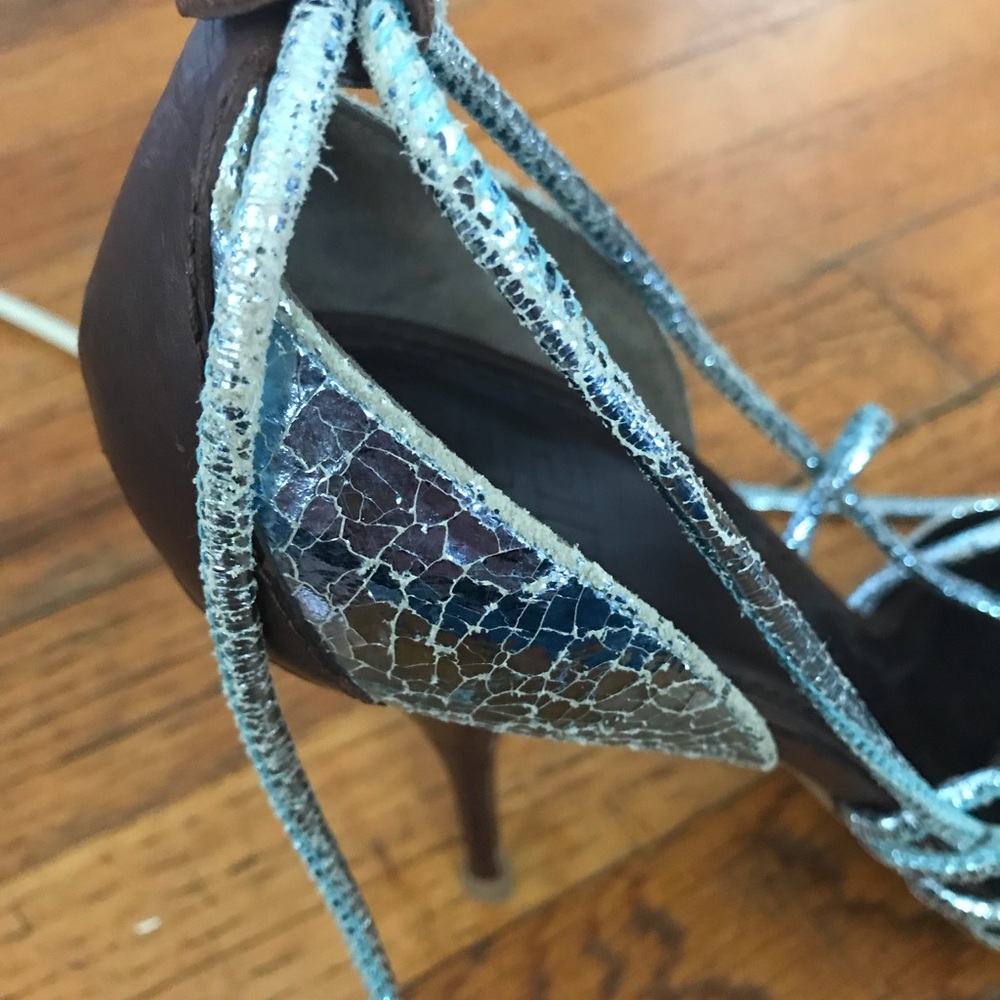 Givenchy Leather And Metallic Python Women’s Shoes - image 8